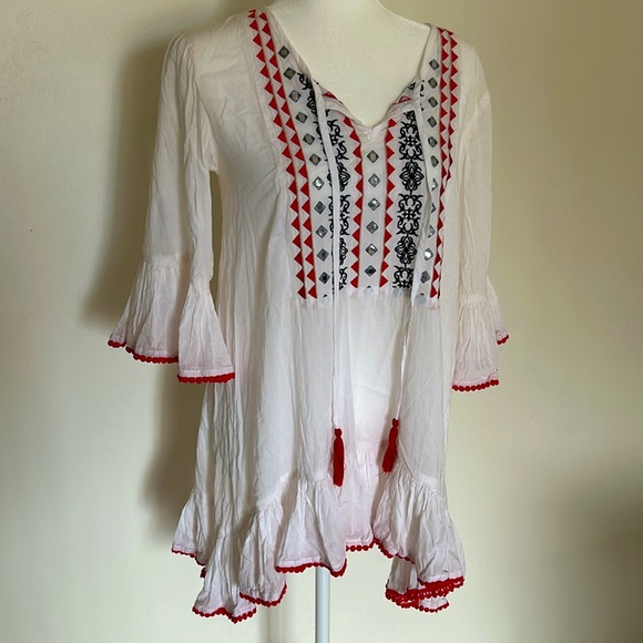 Pure Nordic by Anthro Naudic Hacienda Embroidered Tunic - Picture 3 of 10